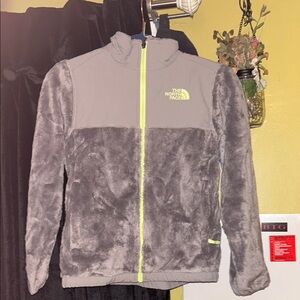 The North Face Kids Gray Fleece Jacket